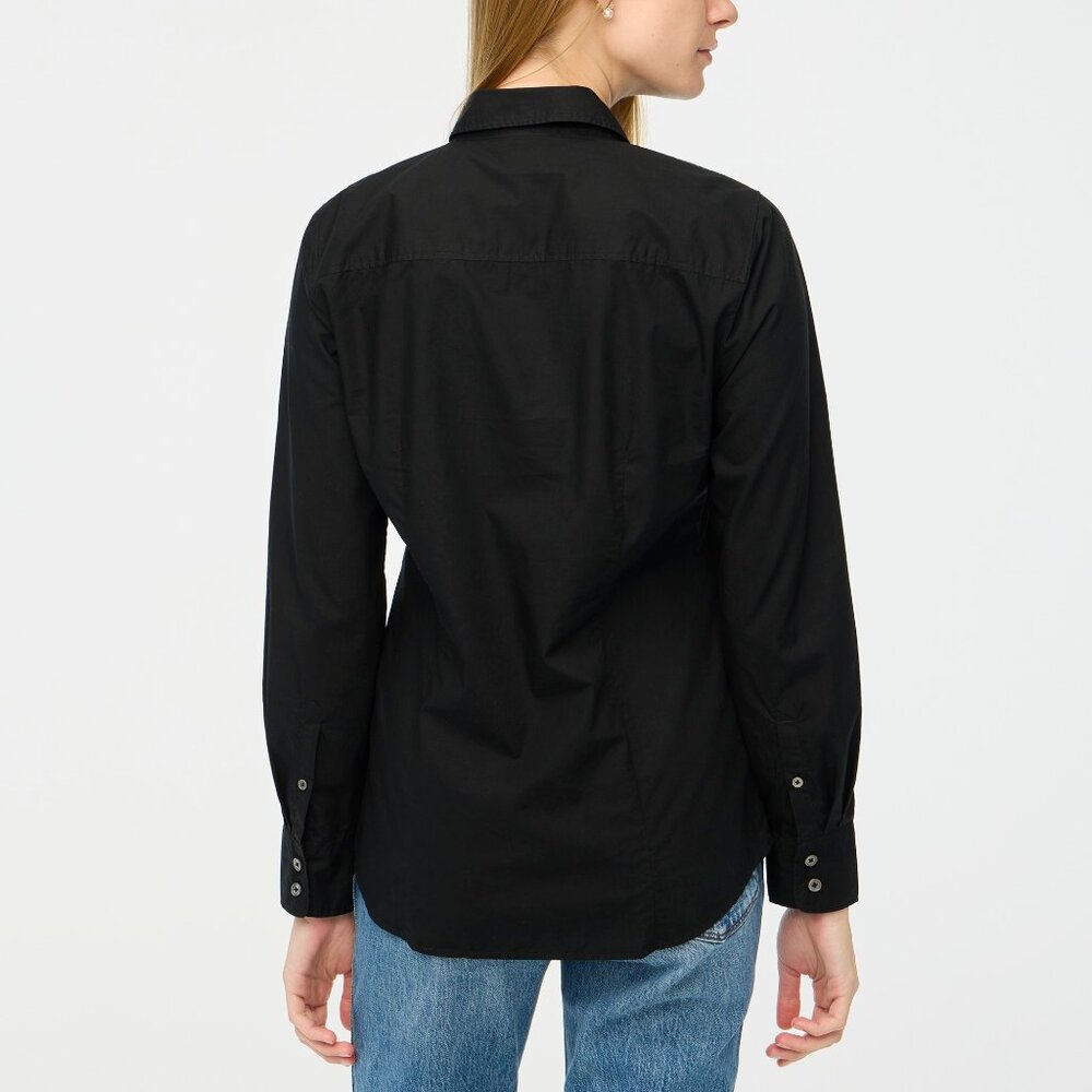 J. Crew Slim Black Button-Up Shirt - Picture 4 of 5
